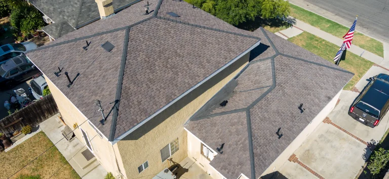 Ichiban Roofing Co. building in Inglewood, CA, highlighting family-run roofing services and accessibility features.